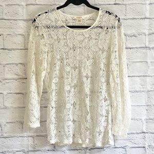 SUNDANCE LACE TOP